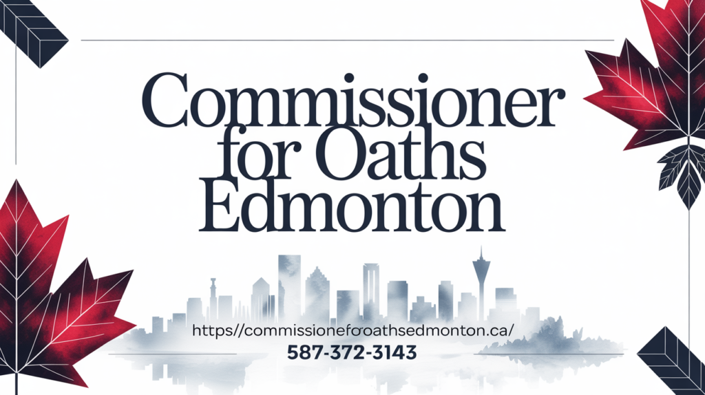 How to Prepare for a Commissioner for Oaths Appointment in Edmonton