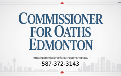 commissioner of oaths west edmonton